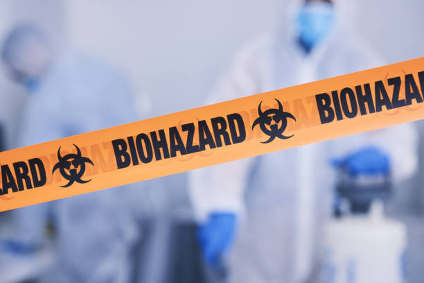 Professional Drug Lab Cleanup technician working in Hewitt, WI